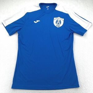 Joma Mens Soccer Jersey XL Blue Deportivo Fede Short Sleeve Athletic Shirt‎